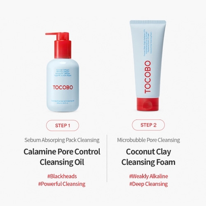 [TOCOBO] Набор Double Cleanser Mini Duo (15мл+20мл)