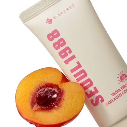[KSECRET] Солнцезащитный крем Seoul 1988 Sun Collagen Complex 7 + Plum