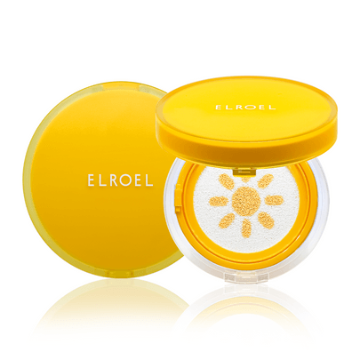 [ELROEL] Солнцезащитный кушон Pang Pang Big Sun Cushion Plus Yellow (25г)