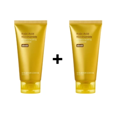 [SUNGBOON EDITOR] ★1+1★  Гель-пенка для умывания Kojic Acid Niacinamide Radiance Soothing (120г)