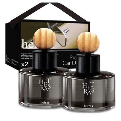 [hetras] Автомобильный диффузор Premium Car Diffuser 77мл (2шт) #Hug Soap