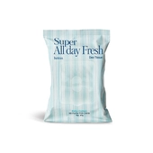 [hetras] Дезодорирующие салфетки Super All Day Fresh Deo Tissue 15шт #Baby Cotton