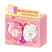 [MUMCHIT] Набор кремов для рук Pefume Keyring Dreaming Duo Set #Rosy Posy + Baby Cotton