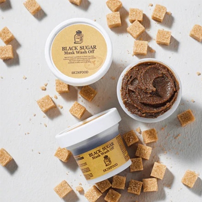 [Skinfood] *renewal* Маска-скраб Black Sugar Wash off 120г