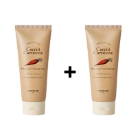 [Skinfood] ★1+1★  Очищающая пенка Carrot Carotene Balancing 150мл