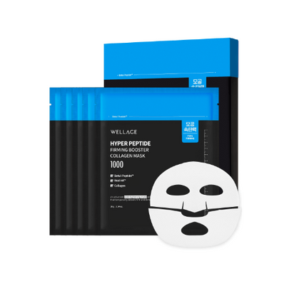 [WELLAGE] Маска Hyper Peptide Firming Booster Collagen (5шт)
