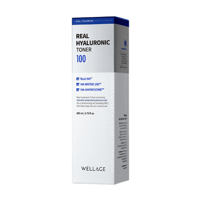 [WELLAGE] Тонер Real Hyaluronic 200мл