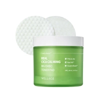 [WELLAGE] Пэды с тонером Real Cica Calming Big Embo Toner Pad (70 Pads)