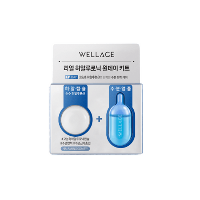 [WELLAGE] Набор Real Hyaluronic One Day Kit (1шт)