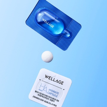 [WELLAGE] Набор Real Hyaluronic One Day Kit (1шт)