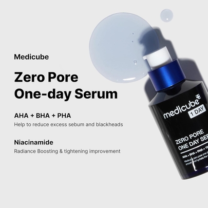 [MEDICUBE] *renewal* Сыворотка Zero Pore One Day Serum 30мл