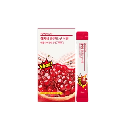 [Foodology] Очищающий шот с яблочным уксусом Apple Cider Vinegar Cleanse Shot Pomegranate (10шт)