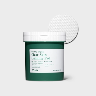 [COSRX] Успокаивающие пэды One Step Original Clear Skin Calming Pad (100шт)