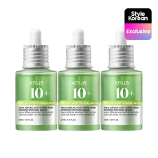 Anua Успокаивающая сыворотка Azelaic Acid 10 Hyaluron Redness Soothing Serum 30мл (3шт)