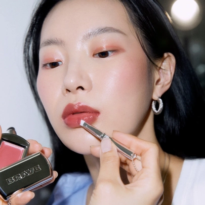 [BRAYE] Карманная кисть для губ (Dark Silver)