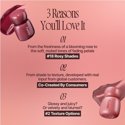 [fwee] Тинт для губ Rose Obsession Stay-Fint (16 оттенков)