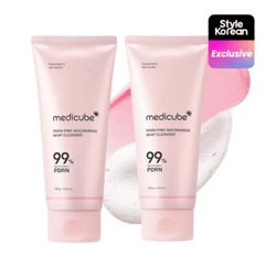 [MEDICUBE] PDRN Pink Niacinamide Whip Cleanser 120 г Набор (2 шт.)