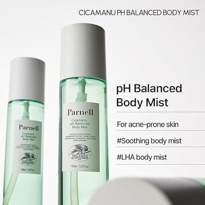 [PARNELL] Спрей для тела pH Balanced Cicamanu 150мл