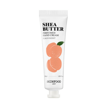 [Skinfood] renewal Парфюмированный крем для рук с маслом ши Sheabutter Perfumed Hand Cream #Peach