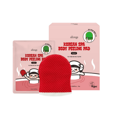 [allongs] Пилинг-пэды для тела Korean Spa Body Peeling Pad Hard (5шт)