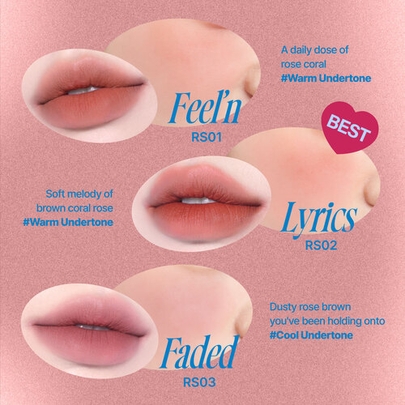 [fwee] *new Keyring Set* Тинт для губ и щёк Lip&Cheek Blurry Pudding Pot (30 цветов)