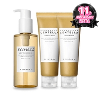 [SKIN1004] Набор с пенкой, очищающим маслом и ампулой Madagascar Centella