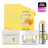 [Numbuzin] Полный набор ухода против пигментации No.5+ Vitamin Glutathione Dark Spot