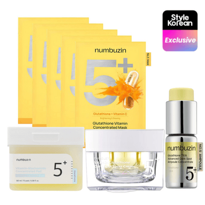 [Numbuzin] Полный набор ухода против пигментации No.5+ Vitamin Glutathione Dark Spot