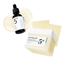 [Numbuzin] Набор с сывороткой и пэдами No.5+ Glutathione Vitamin