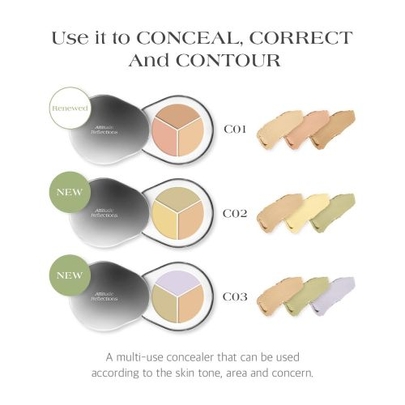 [Dear.A] Палетка консилеров Perfect Cover (4 оттенка)