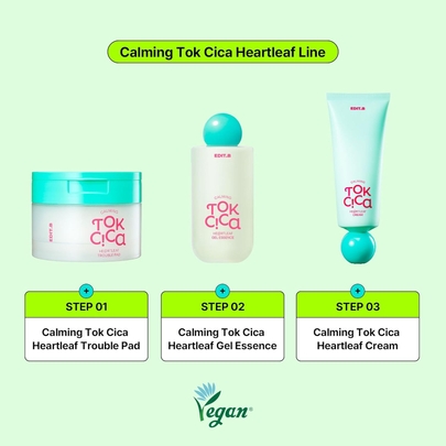 [EDIT.B]Гелевая эссенция Calming Tok Cica Heartleaf, 200 мл