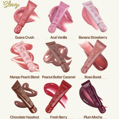 [fwee] Оттеночный бальзам для губ Glowy Smoothie с сияющим эффектом (10 цветов)