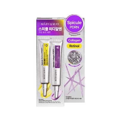 [Mary&May] Дуо-набор кремов со спикулами и PDRN (15г*2шт)
