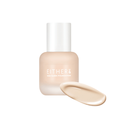 [EITHER&] Тональная основа Egg Sleek Foundation 30мл (3 цвета)