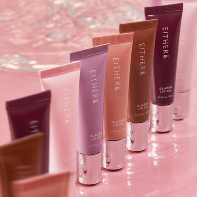 [EITHER&] Масло для губ Glazed Lip Oil (5 цветов)