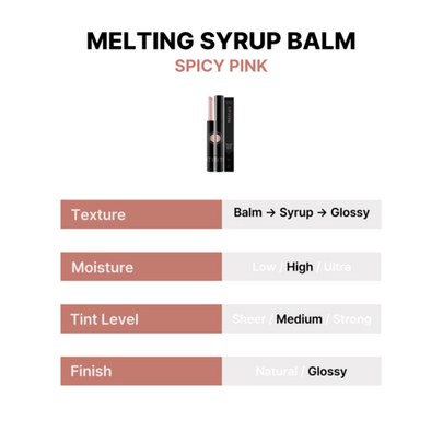[EITHER&] Бальзам для губ Melting Syrup Balm (2 цвета)