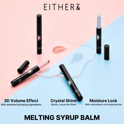 [EITHER&] Бальзам для губ Melting Syrup Balm (2 цвета)
