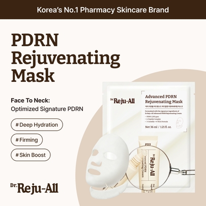 [Dr.Reju-All] Омолаживающая маска Advanced PDRN Rejuvenating Mask (4шт)