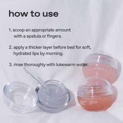 [glow] Бальзам для губ Peach Peptide Repair Lip Balm (3 цвета)