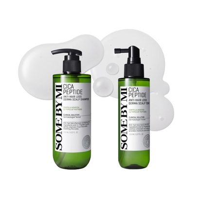 [SOME BY MI] Дуо-набор для ухода за кожей головы с Cica и пептидами