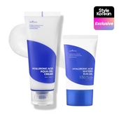 [Isntree] Лучший дуо-набор с гиалуроновой кислотой (Aqua Gel Cream 100мл + Sun Gel 50мл)