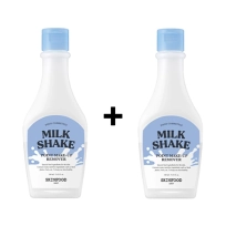 [Skinfood] ★1+1★  *Renewal* Средство для снятия макияжа с глаз и губ Milk Shake Point Makeup Remover 160мл