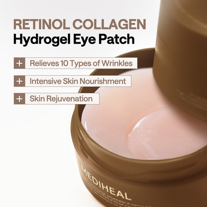 [Mediheal] Патчи для глаз Retinol Collagen Eye Ampoule Patch