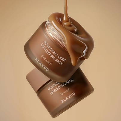[KLAVUU] *renewal* Питательная ночная маска для губ Nourishing Care Lip Sleeping Pack Coconut