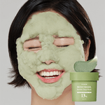 [P.CALM] Глубоко очищающая пузырьковая маска Holy Basil Bubble Deep Mask 90мл