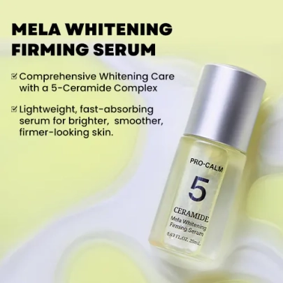 [PRO-CALM] Осветляющая укрепляющая сыворотка Mela Whitening Firming Serum 20мл