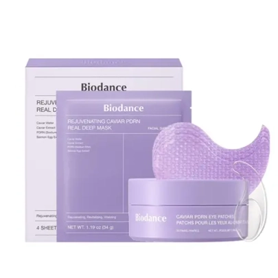 [Biodance] Набор Caviar PDRN Mask & Patch Duo