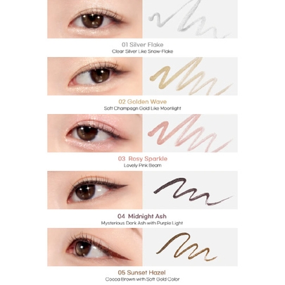 [rom&nd] Подводка с блёстками Twinkle Pen Liner (2 цветов)