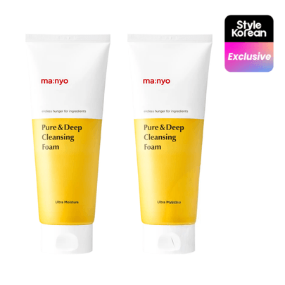 [ma:nyo] Набор из двух очищающих пенок Pure & Deep Cleansing Foam (100мл+100мл)