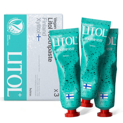 [hetras] Зубная паста Premium Litol Toothpaste (3шт)